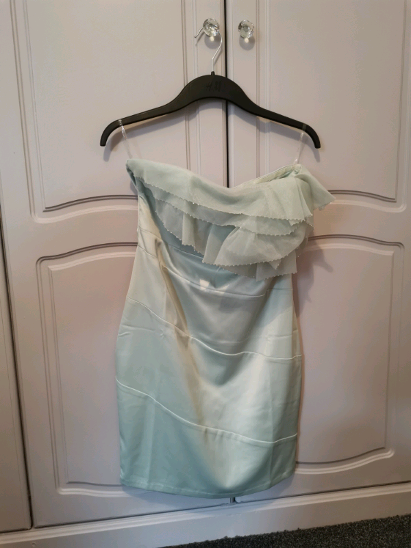 lipsy mint green dress
